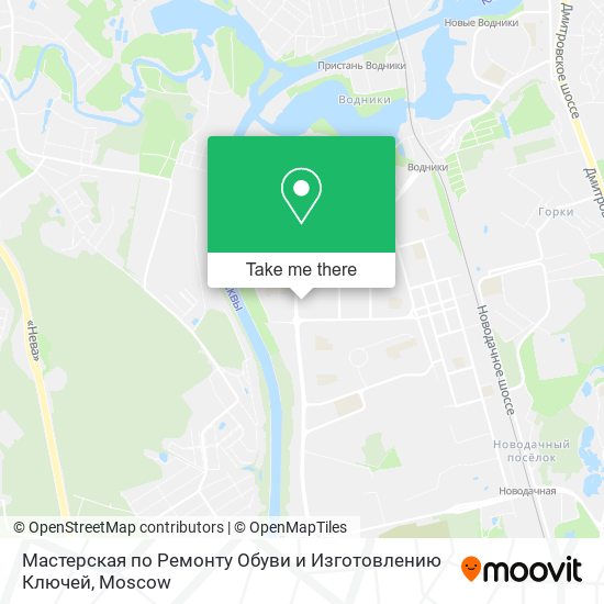 Мастерская по Ремонту Обуви и Изготовлению Ключей map
