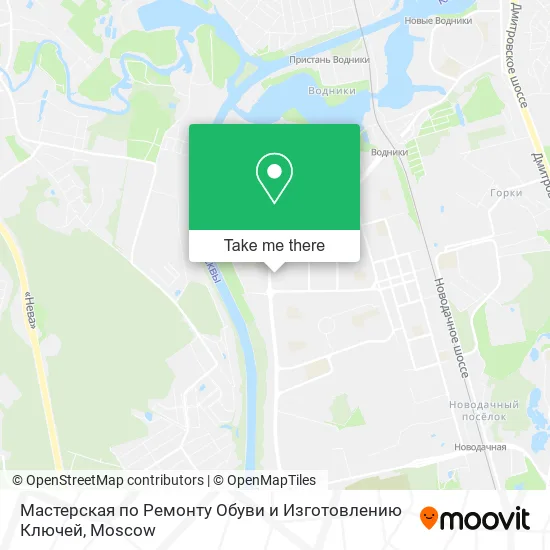 Мастерская по Ремонту Обуви и Изготовлению Ключей map