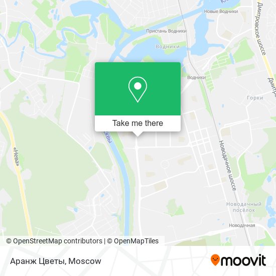 Аранж Цветы map