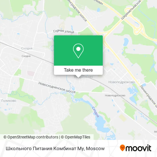 Школьного Питания Комбинат Му map