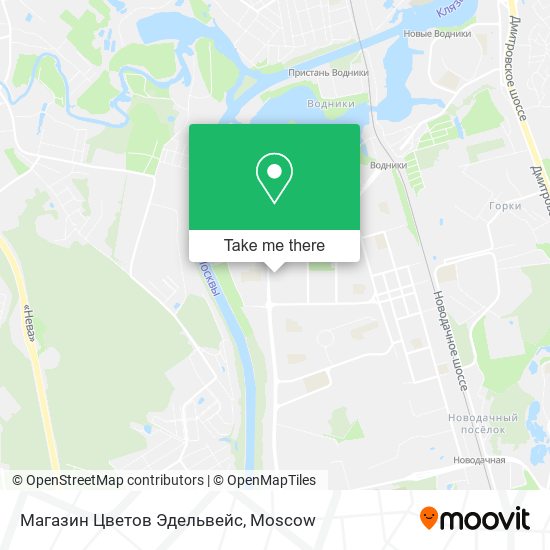 Магазин Цветов Эдельвейс map