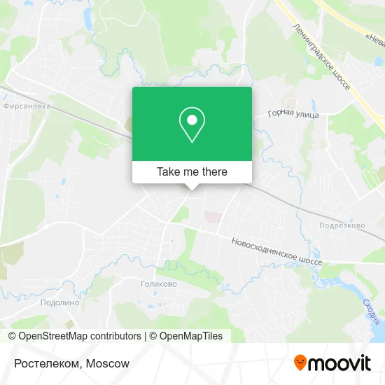 Ростелеком map