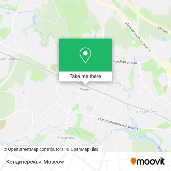 Кондитерская map