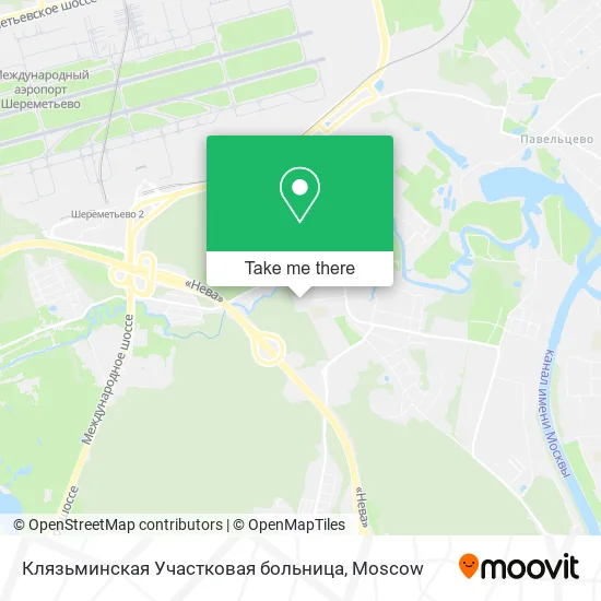 Клязьминская Участковая больница map