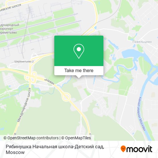 Рябинушка Начальная школа-Детский сад map