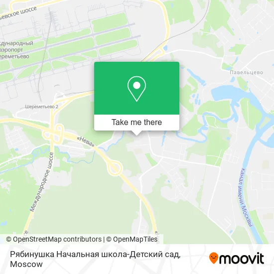 Рябинушка Начальная школа-Детский сад map