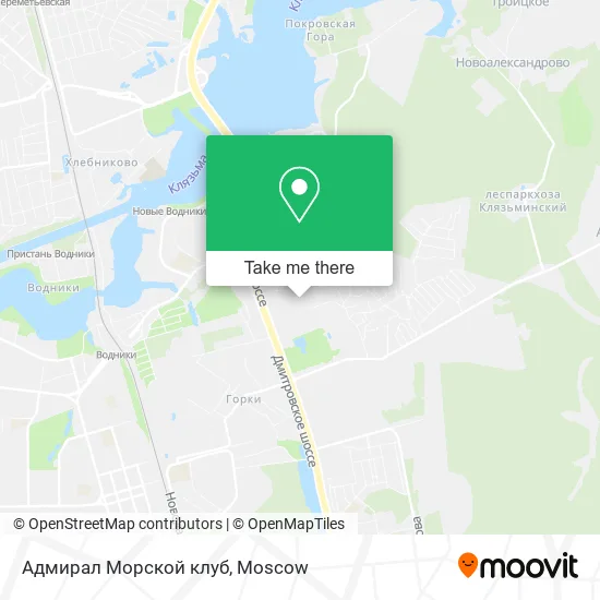 Адмирал Морской клуб map