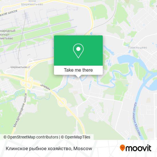 Клинское рыбное хозяйство map