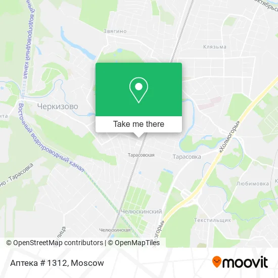 Аптека # 1312 map