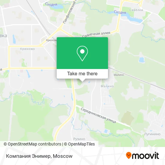 Компания Энимер map