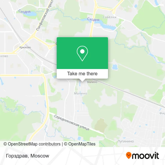 Горздрав map