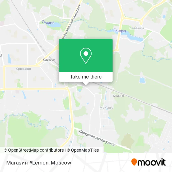 Магазин #Lemon map