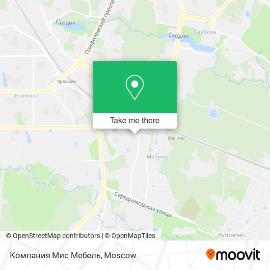 Компания Мис Мебель map