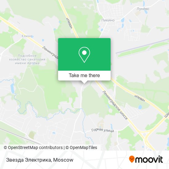 Звезда Электрика map