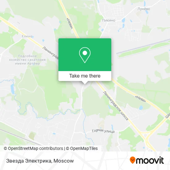 Звезда Электрика map