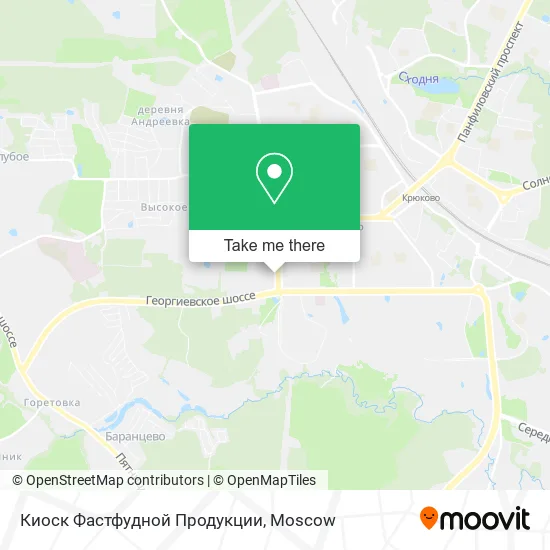 Киоск Фастфудной Продукции map