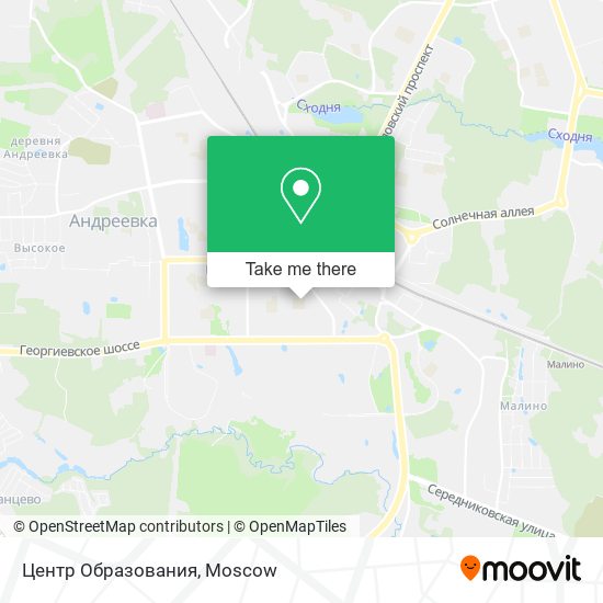 Центр Образования map