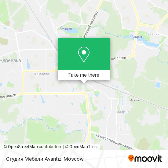 Студия Мебели Avantiz map