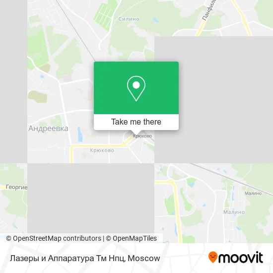 Лазеры и Аппаратура Тм Нпц map