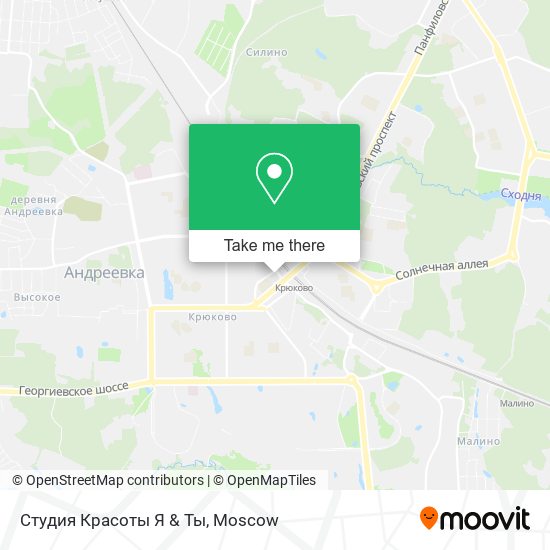 Студия Красоты Я & Ты map