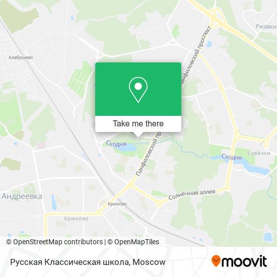 Русская Классическая школа map