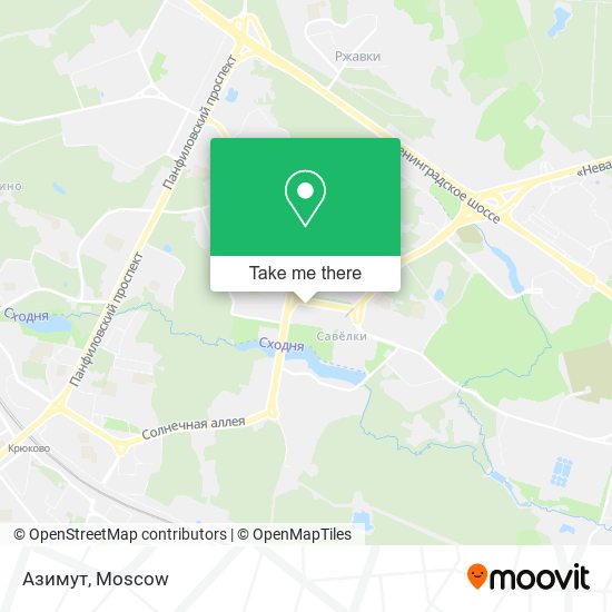 Азимут map