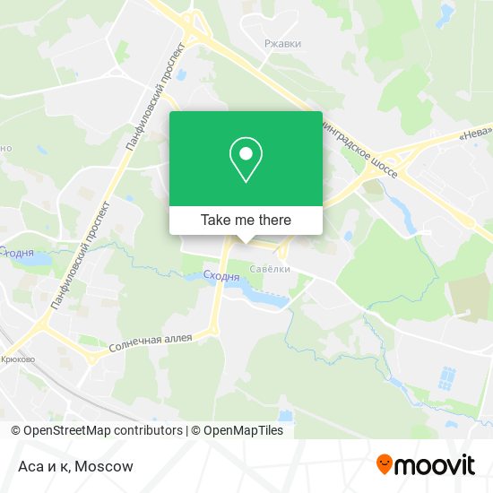Аса и к map