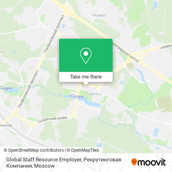 Global Staff Resource Employer, Рекрутинговая Компания map