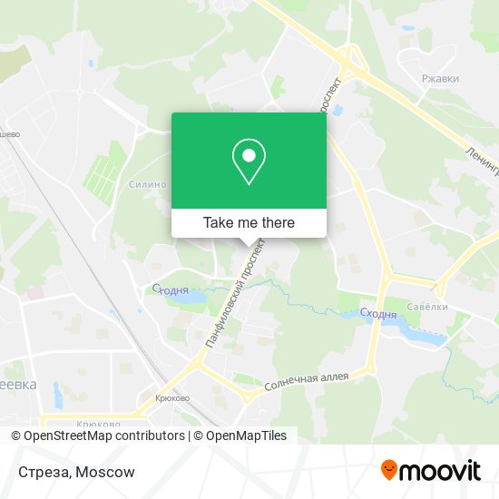 Стреза map