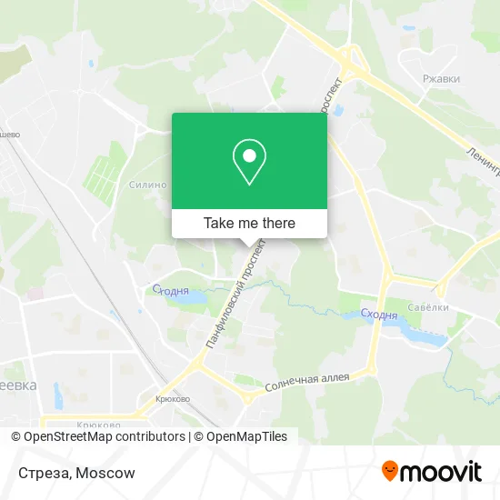 Стреза map