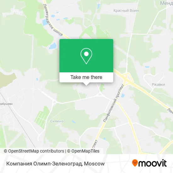 Компания Олимп-Зеленоград map
