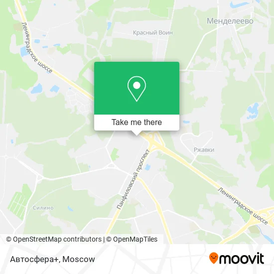 Автосфера+ map