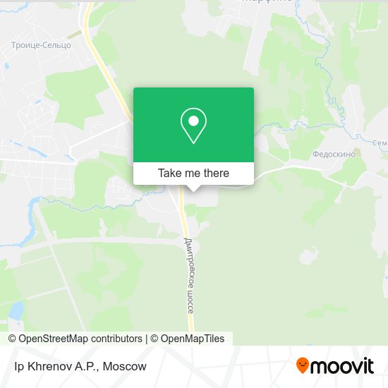Ip Khrenov A.P. map