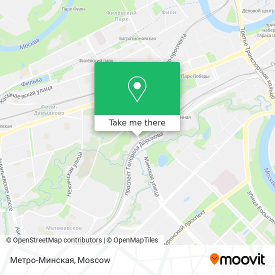 Метро-Минская map