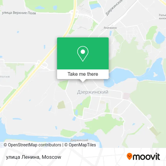 улица Ленина map