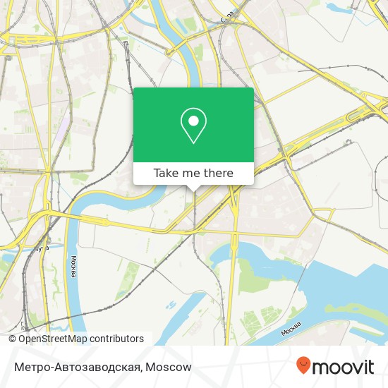 Метро-Автозаводская map