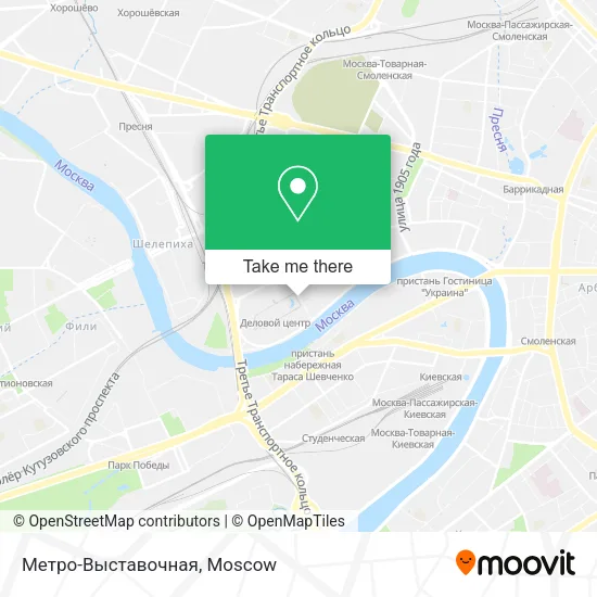 Метро-Выставочная map
