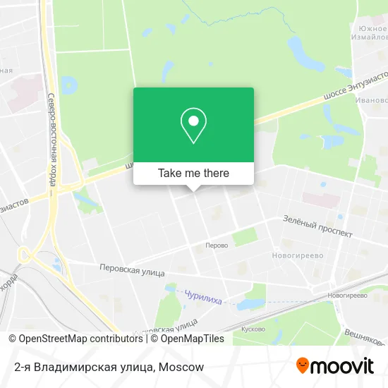 2-я Владимирская улица map
