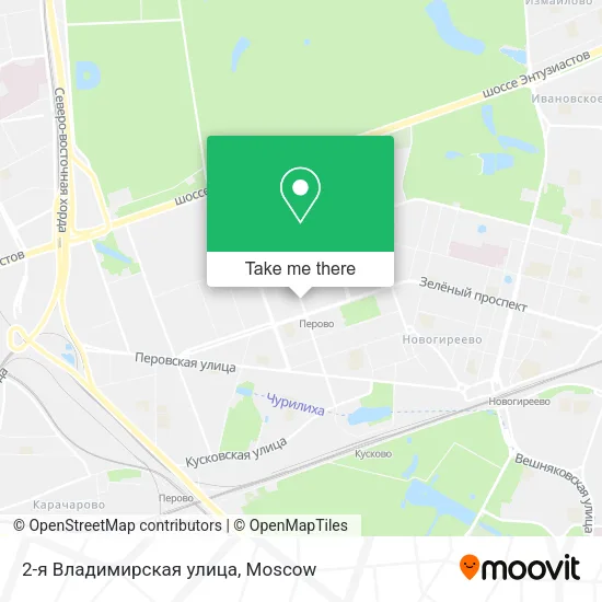 2-я Владимирская улица map