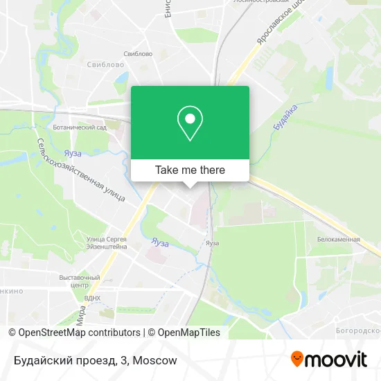 Будайский проезд, 3 map