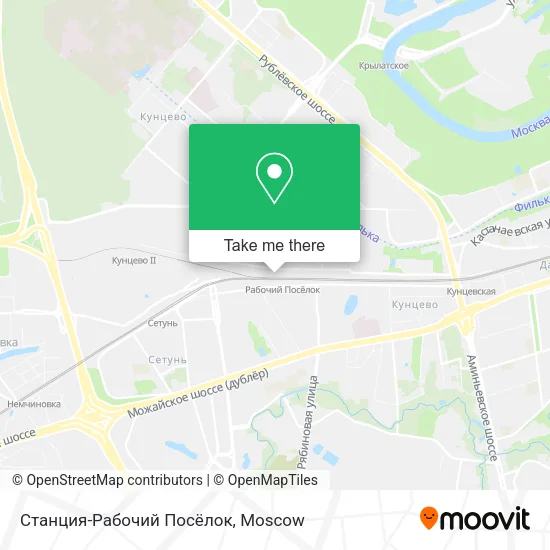 Станция-Рабочий Посёлок map