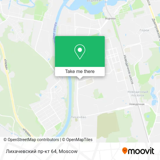 Лихачевский пр-кт 64 map
