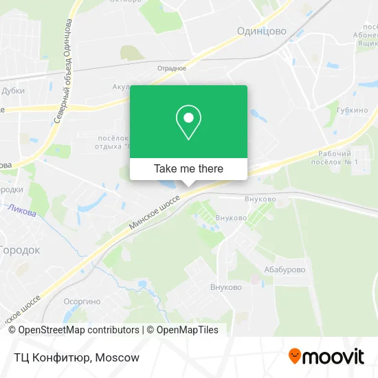 ТЦ Конфитюр map