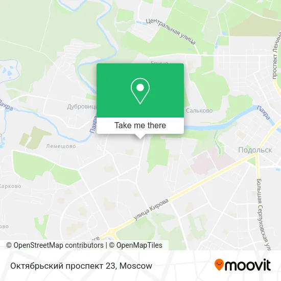Октябрьский проспект 23 map