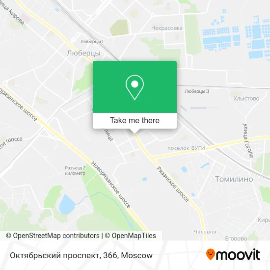 Октябрьский проспект, 366 map