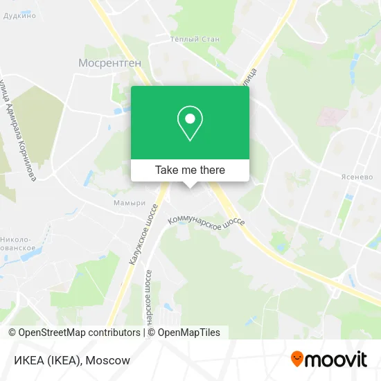 ИКЕА (IKEA) map
