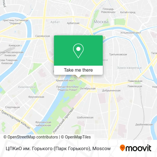 ЦПКиО им. Горького (Парк Горького) map