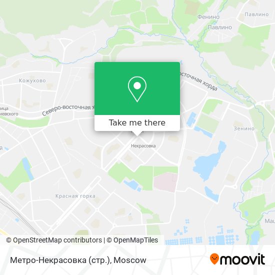Метро-Некрасовка (стр.) map