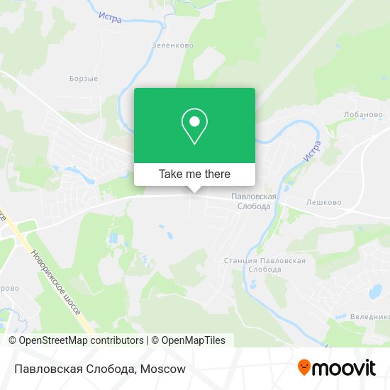 Павловская Слобода map