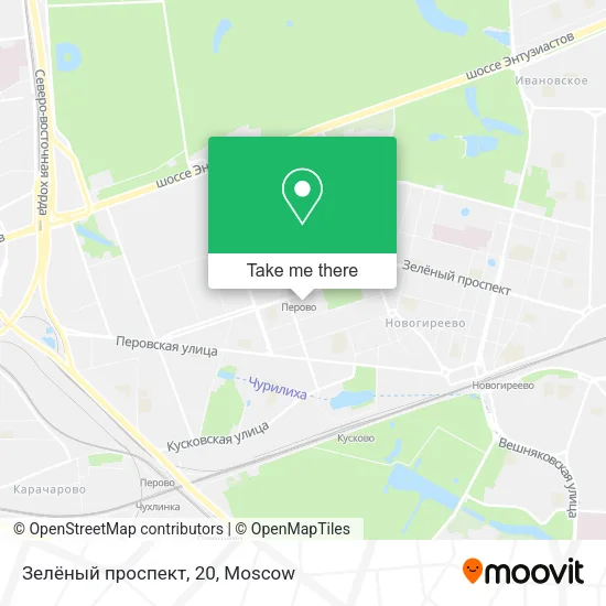 Зелёный проспект, 20 map